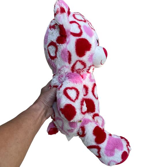 Build A Bear Hearts Teddy Bear Plush 2013 Retired Stuffed Valentine Love READ - Picture 2 of 16